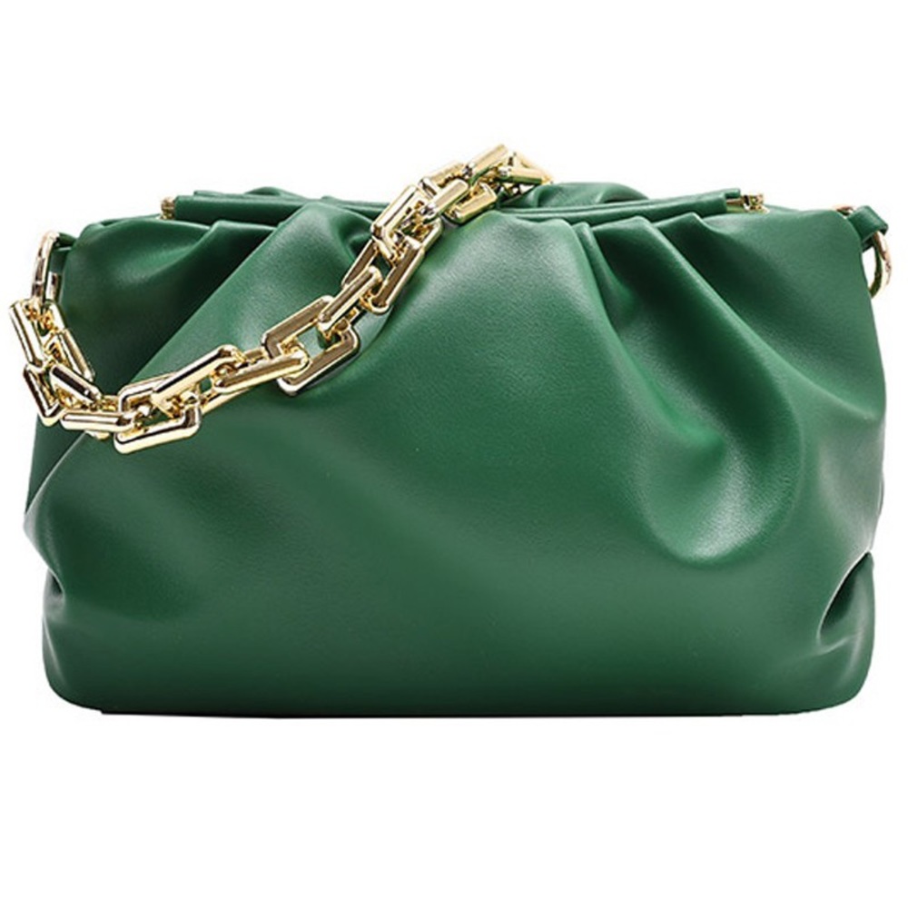 NEW! Dumpling Pouch Gold Chain Bag